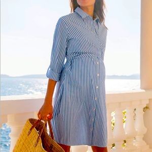NWT | Seraphine Maternity & Nursing Shirt Dress🤰|